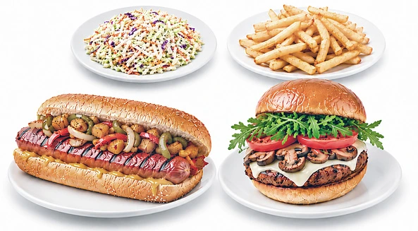 menu burger