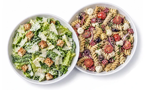 menu salads